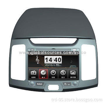 Car Navigation DVD System for Hyundai Elantra, with 8-inch TFT Display, Double DIN Size